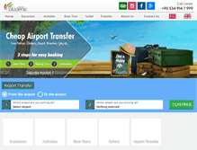 Tablet Screenshot of oludeniztravel.com